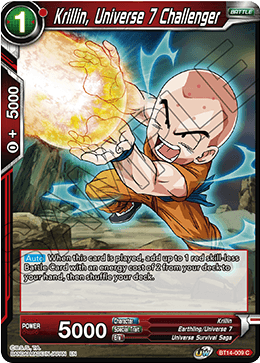 Krillin, Universe 7 Challenger (BT14-009) [Cross Spirits] | Devastation Store