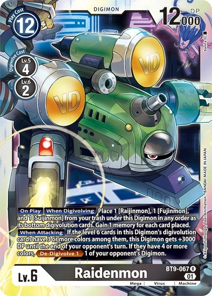 Raidenmon [BT9-067] [Revision Pack Cards] | Devastation Store