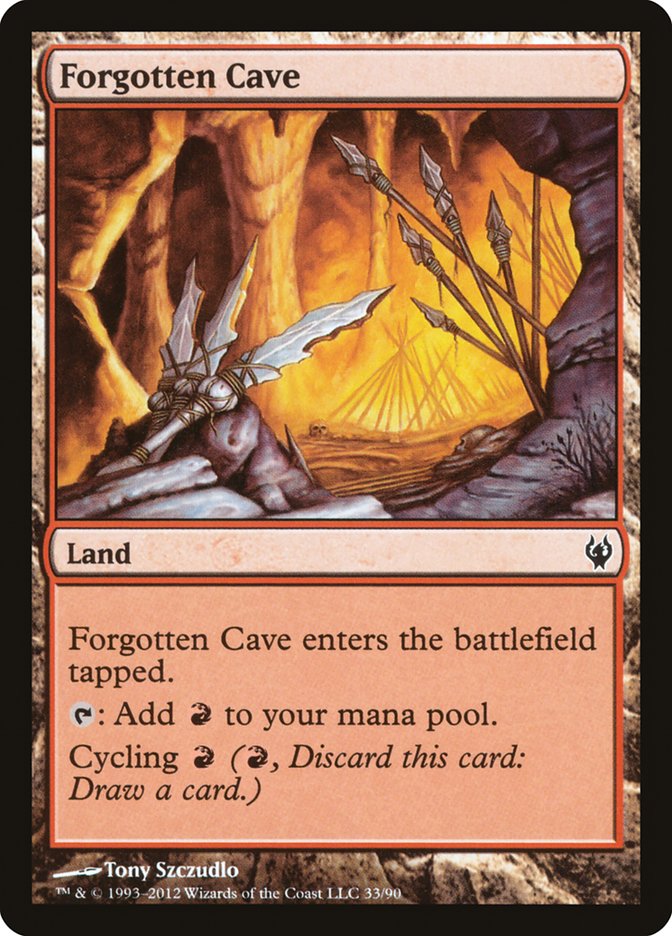 Forgotten Cave [Duel Decks: Izzet vs. Golgari] | Devastation Store