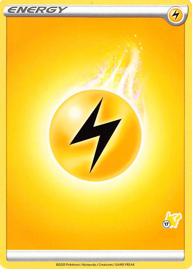 Lightning Energy (Pikachu Stamp #17) [Battle Academy 2022] | Devastation Store