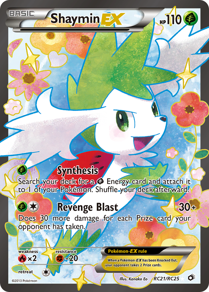 Shaymin EX (RC21/RC25) [Black & White: Legendary Treasures] | Devastation Store