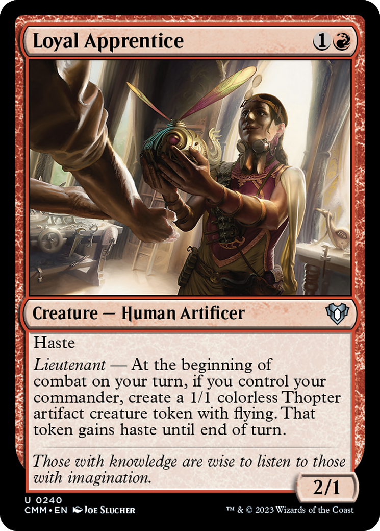 Loyal Apprentice [Commander Masters] | Devastation Store