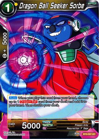 Dragon Ball Seeker Sorbe (BT5-097) [Miraculous Revival] | Devastation Store