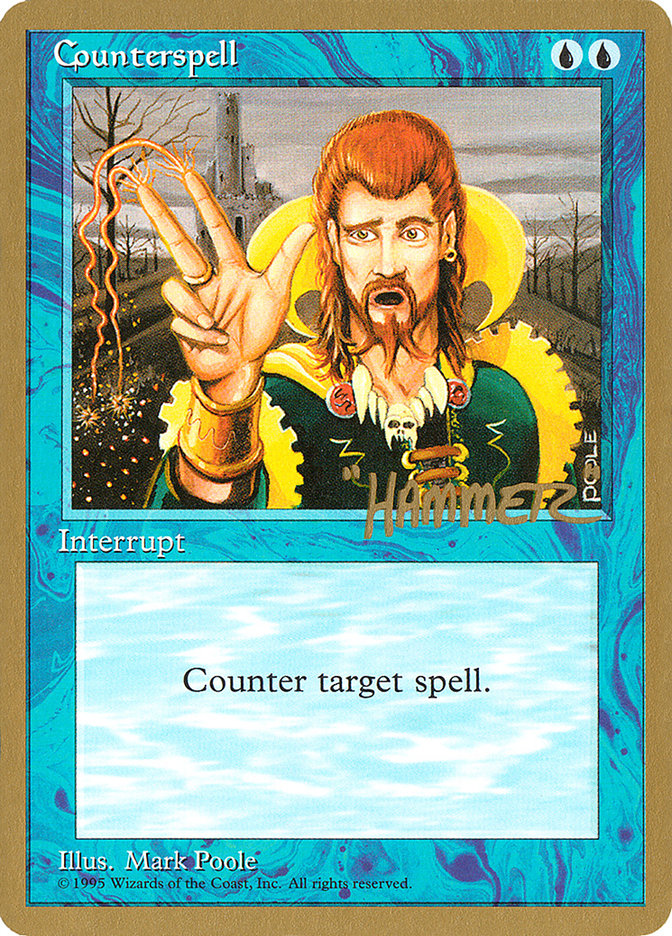 Counterspell (Shawn "Hammer" Regnier) [Pro Tour Collector Set] | Devastation Store