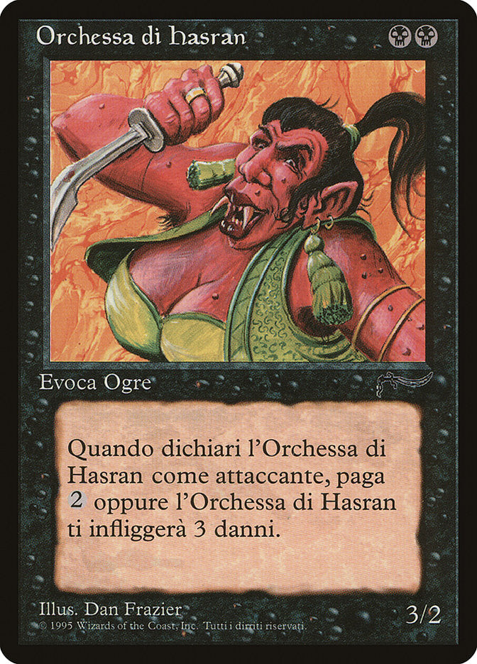 Hasran Ogress (Italian) - "Orchessa di hasran" [Rinascimento] | Devastation Store
