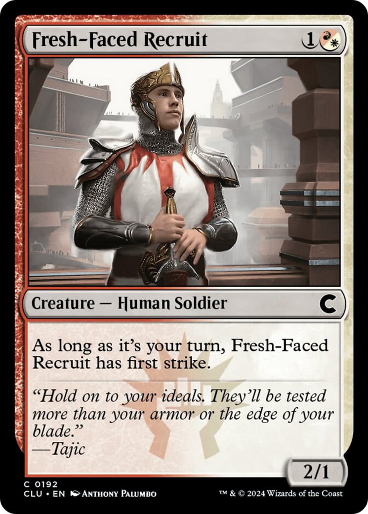 Fresh-Faced Recruit [Ravnica: Clue Edition] | Devastation Store