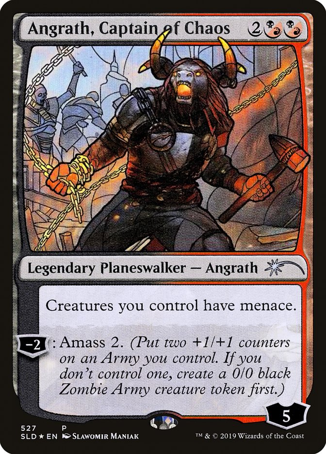 Angrath, Captain of Chaos (Stained Glass) [Secret Lair Drop Promos] | Devastation Store