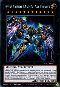 Divine Arsenal AA-ZEUS - Sky Thunder [PHRA-EN045] Secret Rare | Devastation Store