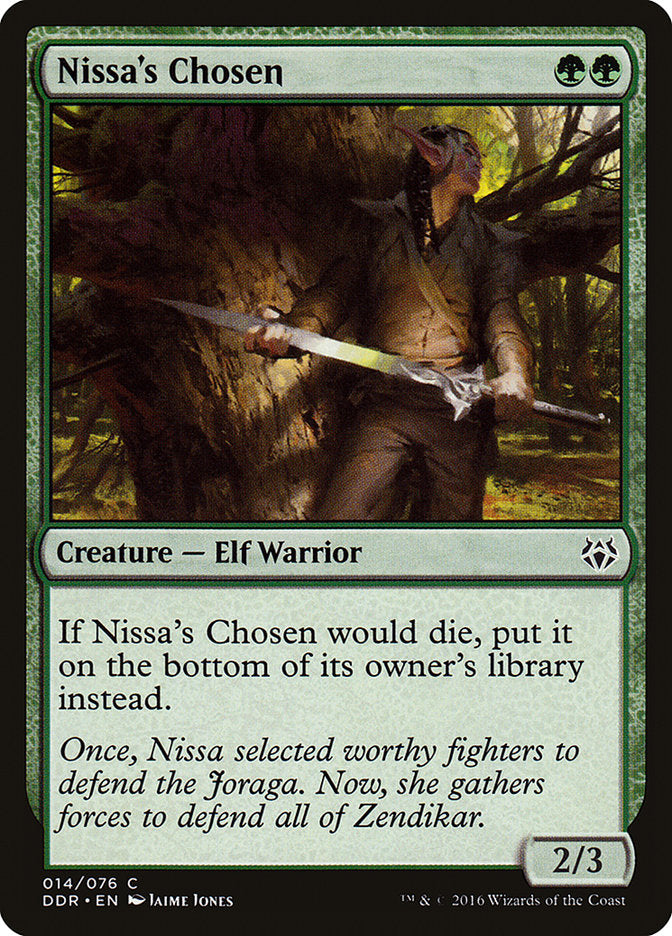 Nissa's Chosen [Duel Decks: Nissa vs. Ob Nixilis] | Devastation Store