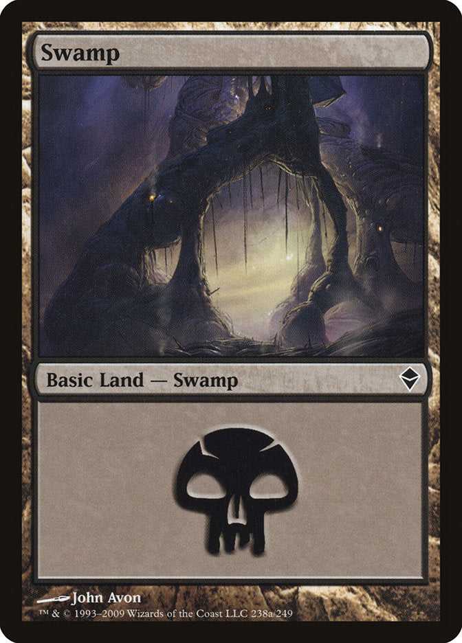 Swamp (238a) [Zendikar] | Devastation Store