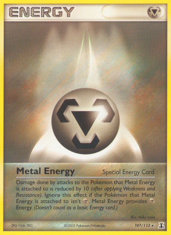 Metal Energy (107/113) [EX: Delta Species] | Devastation Store