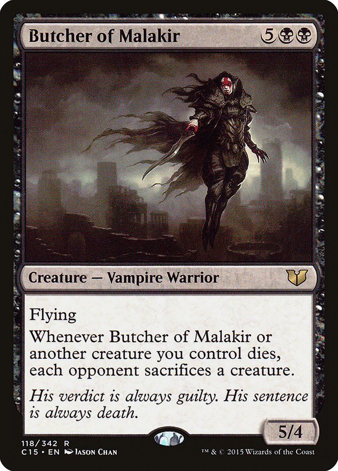 Butcher of Malakir [Commander 2015] | Devastation Store