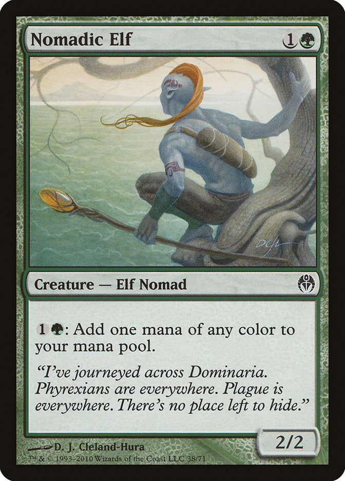 Nomadic Elf [Duel Decks: Phyrexia vs. the Coalition] | Devastation Store