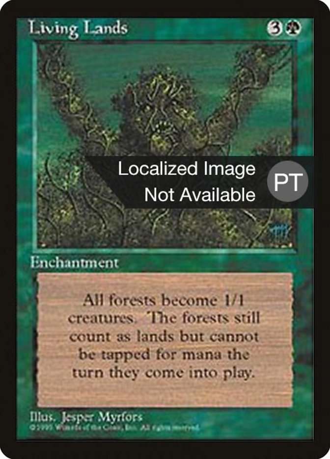 Living Lands [Fourth Edition (Foreign Black Border)] | Devastation Store
