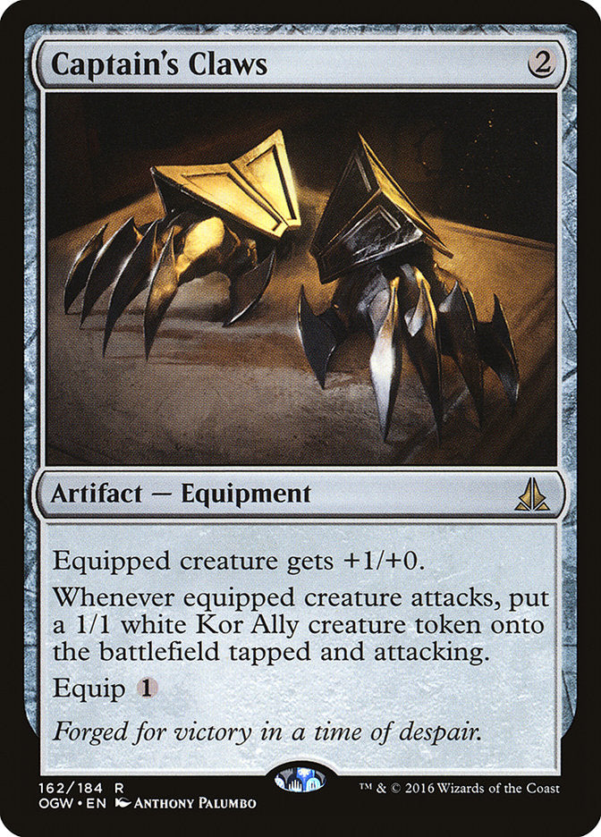 Captain's Claws [Oath of the Gatewatch] - Devastation Store | Devastation Store