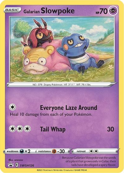 Galarian Slowpoke (SWSH126) [Sword & Shield: Black Star Promos] | Devastation Store