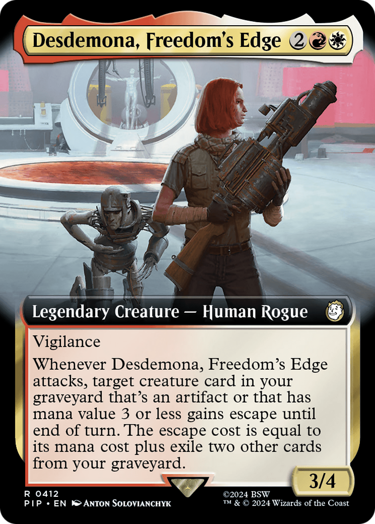 Desdemona, Freedom's Edge (Extended Art) [Fallout] | Devastation Store