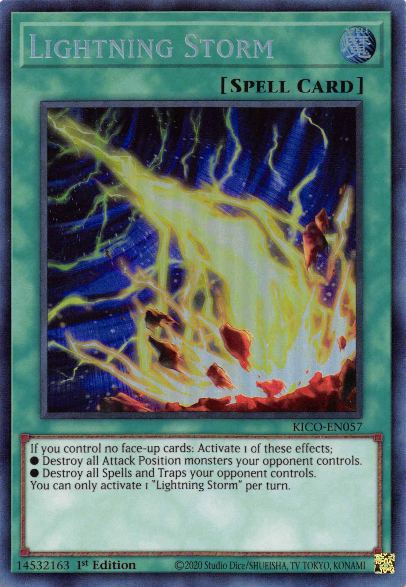 Lightning Storm (Collector's Rare) [KICO-EN057] Collector's Rare | Devastation Store