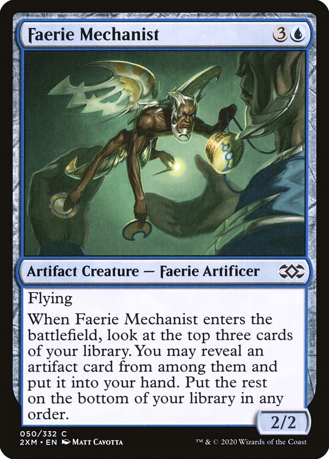 Faerie Mechanist [Double Masters] | Devastation Store