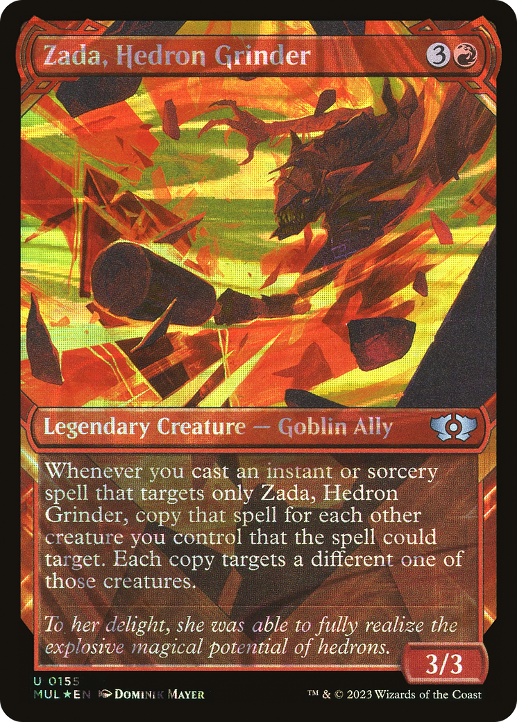 Zada, Hedron Grinder (Halo Foil) [Multiverse Legends] | Devastation Store