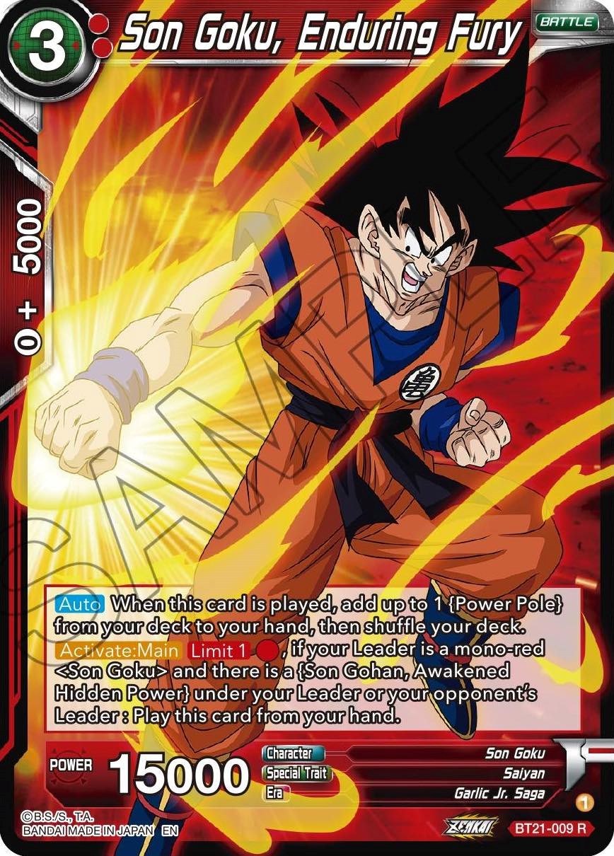 Son Goku, Enduring Fury (BT21-009) [Wild Resurgence] | Devastation Store