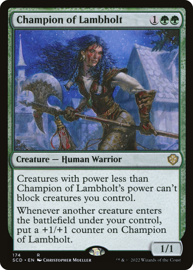 Champion of Lambholt [Starter Commander Decks] | Devastation Store