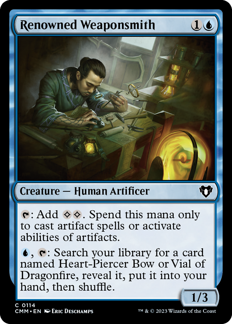 Renowned Weaponsmith [Commander Masters] | Devastation Store