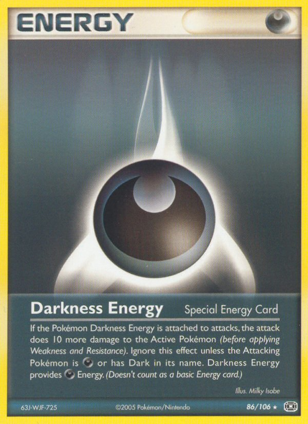 Darkness Energy (86/106) [EX: Emerald] | Devastation Store
