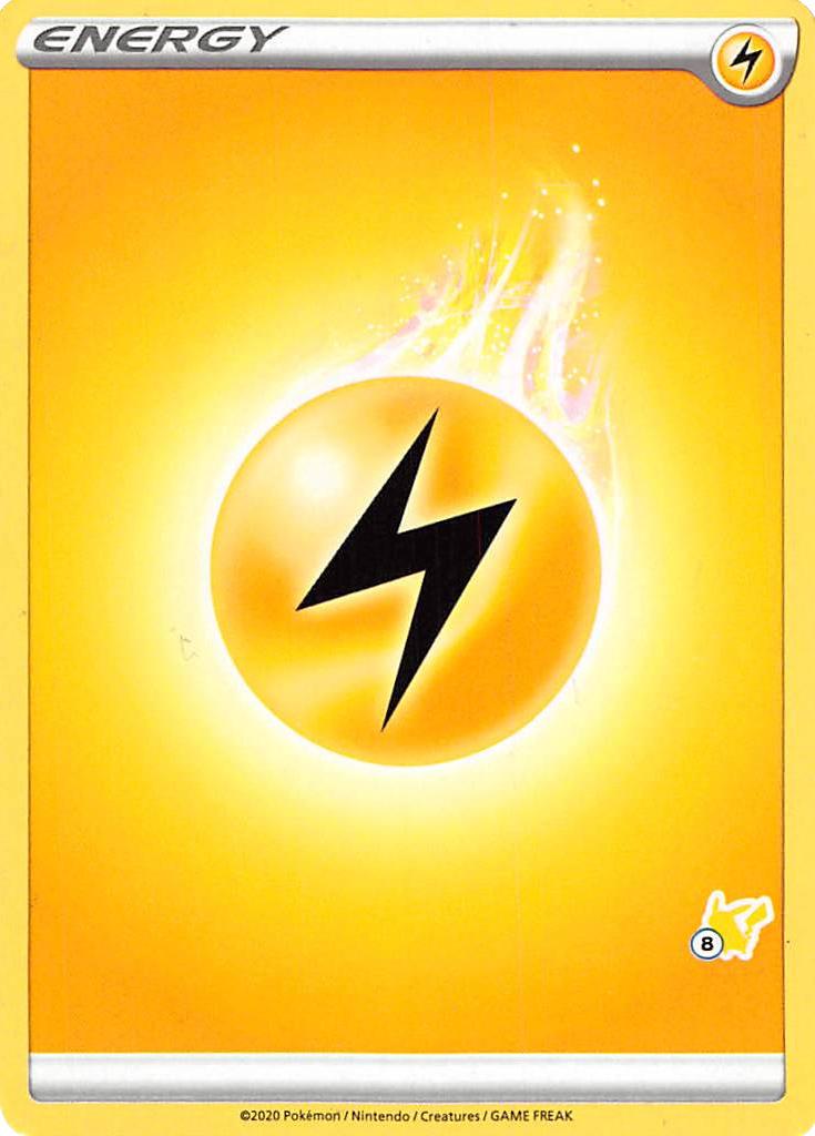 Lightning Energy (Pikachu Stamp #8) [Battle Academy 2022] | Devastation Store