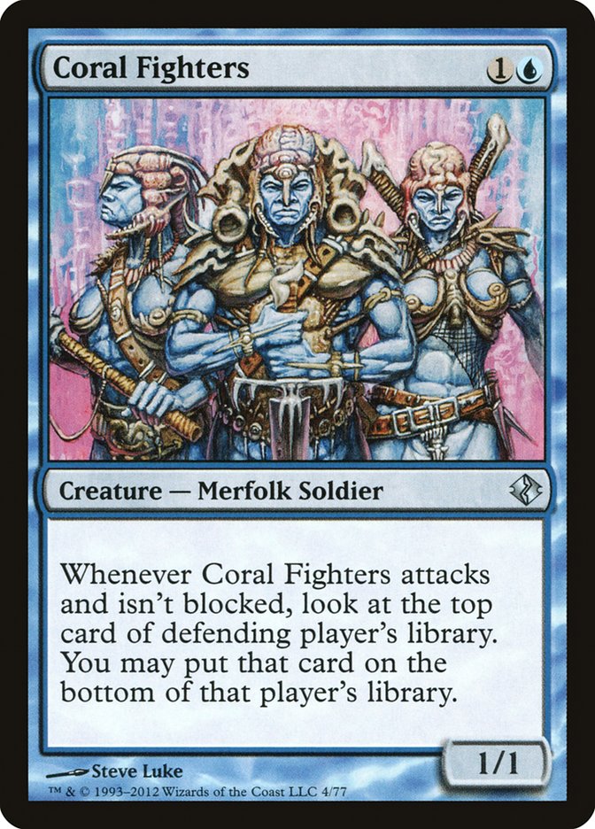 Coral Fighters [Duel Decks: Venser vs. Koth] - Devastation Store | Devastation Store