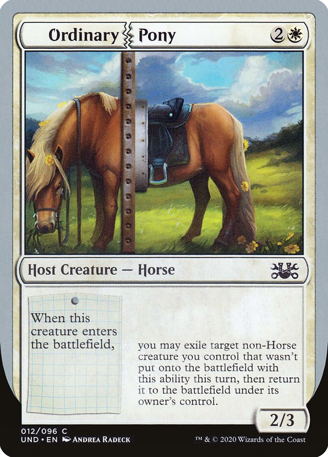Ordinary Pony [Unsanctioned] | Devastation Store