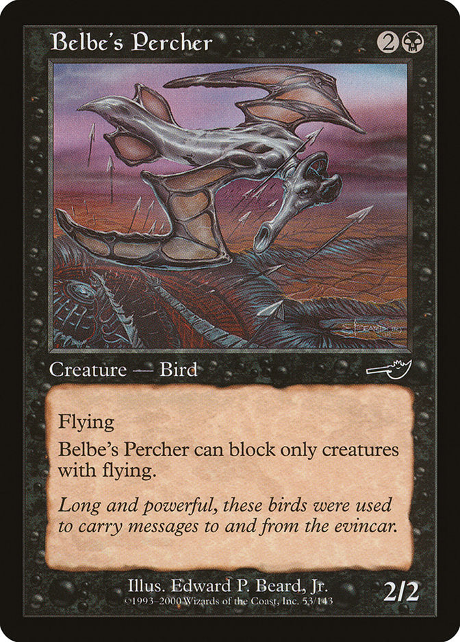 Belbe's Percher [Nemesis] | Devastation Store