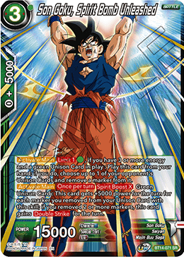 Son Goku, Spirit Bomb Unleashed (BT14-071) [Cross Spirits] | Devastation Store
