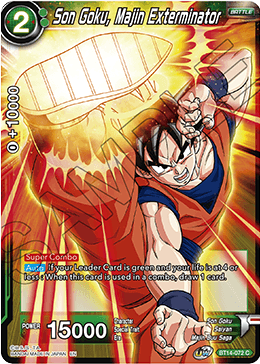 Son Goku, Majin Exterminator (BT14-072) [Cross Spirits] | Devastation Store
