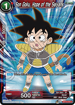 Son Goku, Hope of the Saiyans (Common) [BT13-019] | Devastation Store