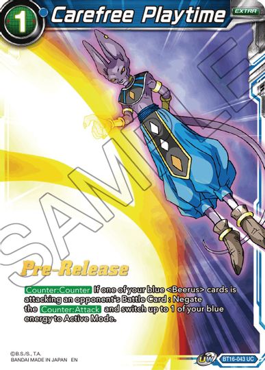 Carefree Playtime (BT16-043) [Realm of the Gods Prerelease Promos] | Devastation Store