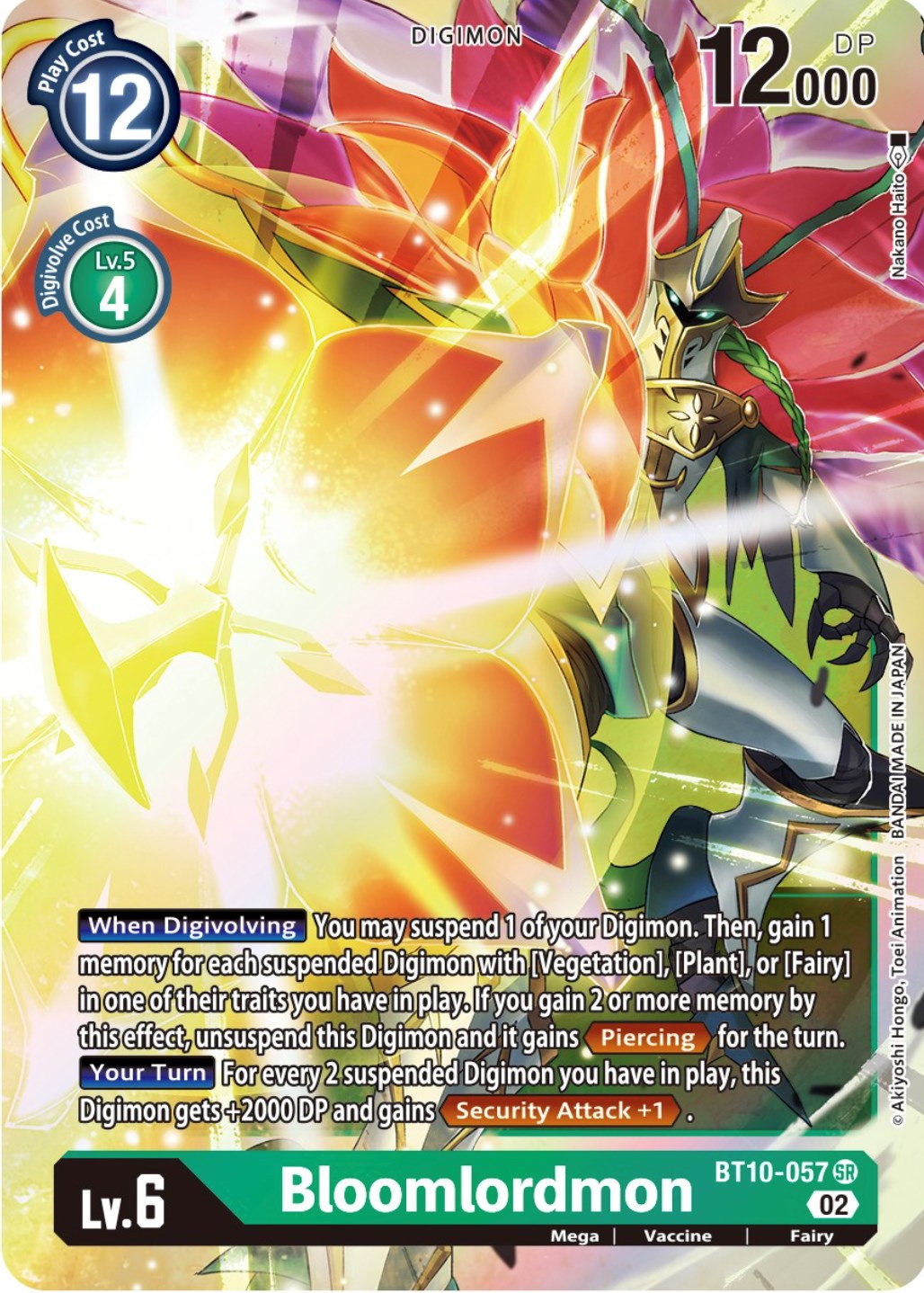 Bloomlordmon [BT10-057] [Xros Encounter] | Devastation Store