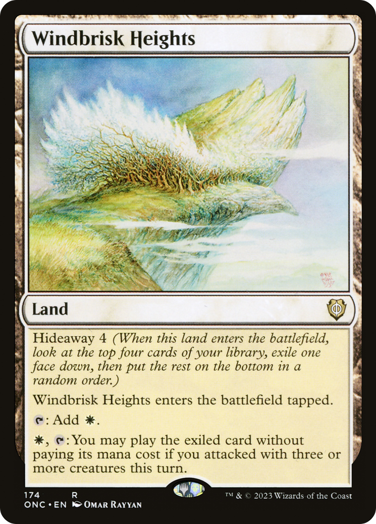 Windbrisk Heights [Phyrexia: All Will Be One Commander] | Devastation Store