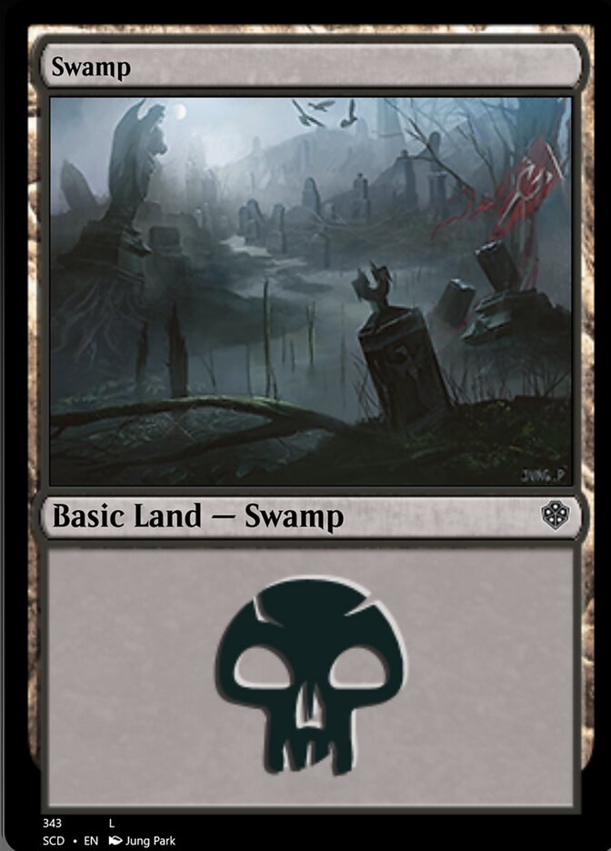 Swamp (343) [Starter Commander Decks] | Devastation Store