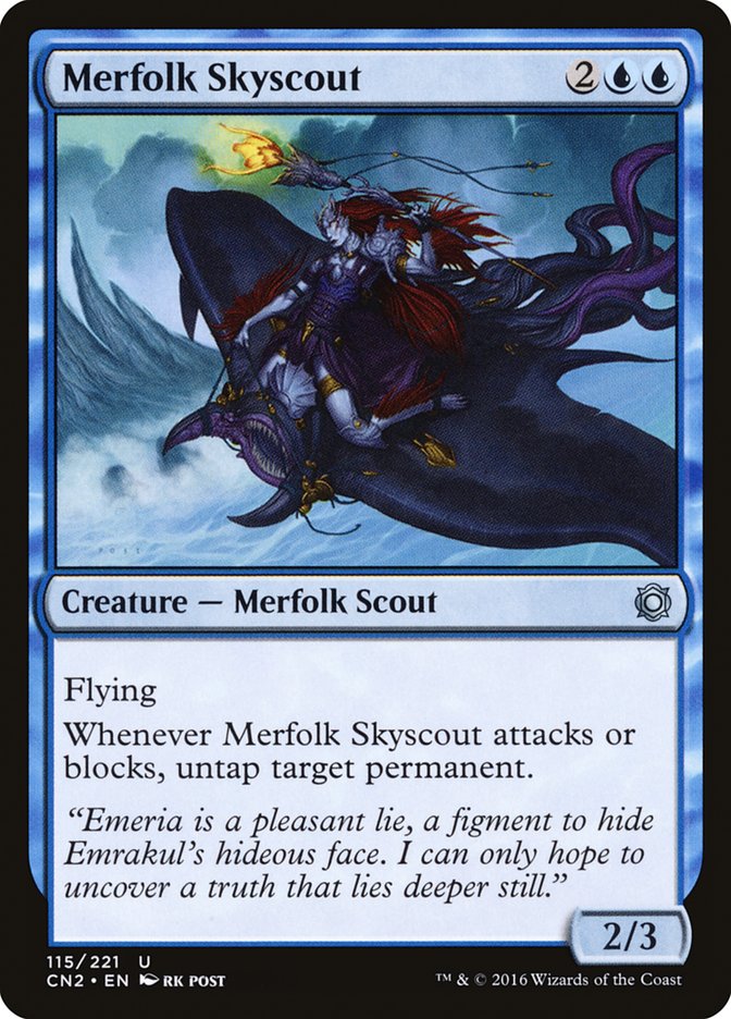 Merfolk Skyscout [Conspiracy: Take the Crown] | Devastation Store