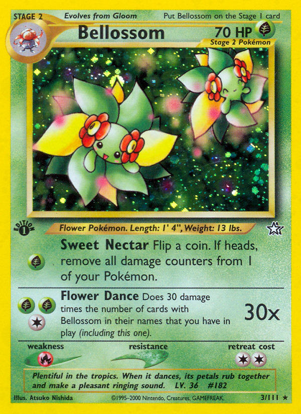 Bellossom (3/111) [Neo Genesis 1st Edition] | Devastation Store