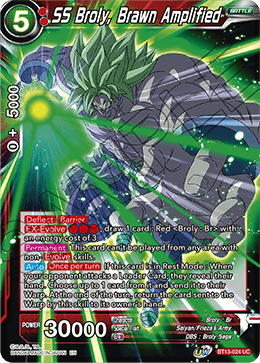 SS Broly, Brawn Amplified (Uncommon) [BT13-024] | Devastation Store