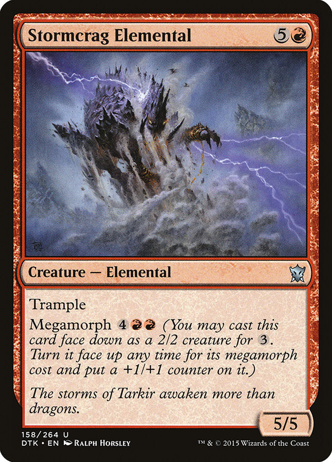 Stormcrag Elemental [Dragons of Tarkir] | Devastation Store