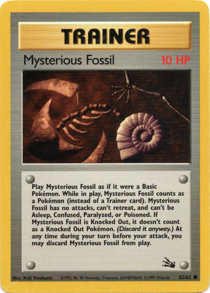 Mysterious Fossil (62/62) [Fossil Unlimited] | Devastation Store