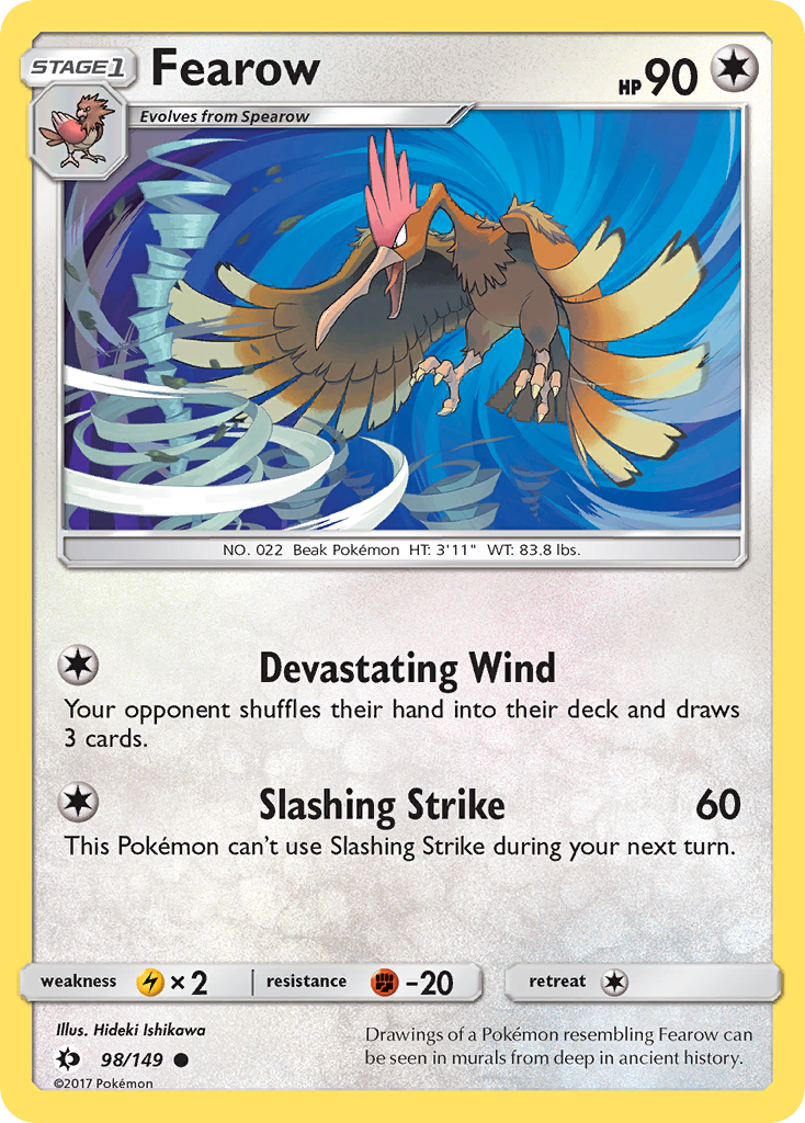 Fearow (98/149) [Sun & Moon: Base Set] | Devastation Store