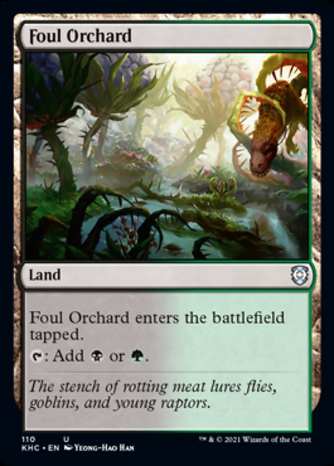 Foul Orchard [Kaldheim Commander] | Devastation Store
