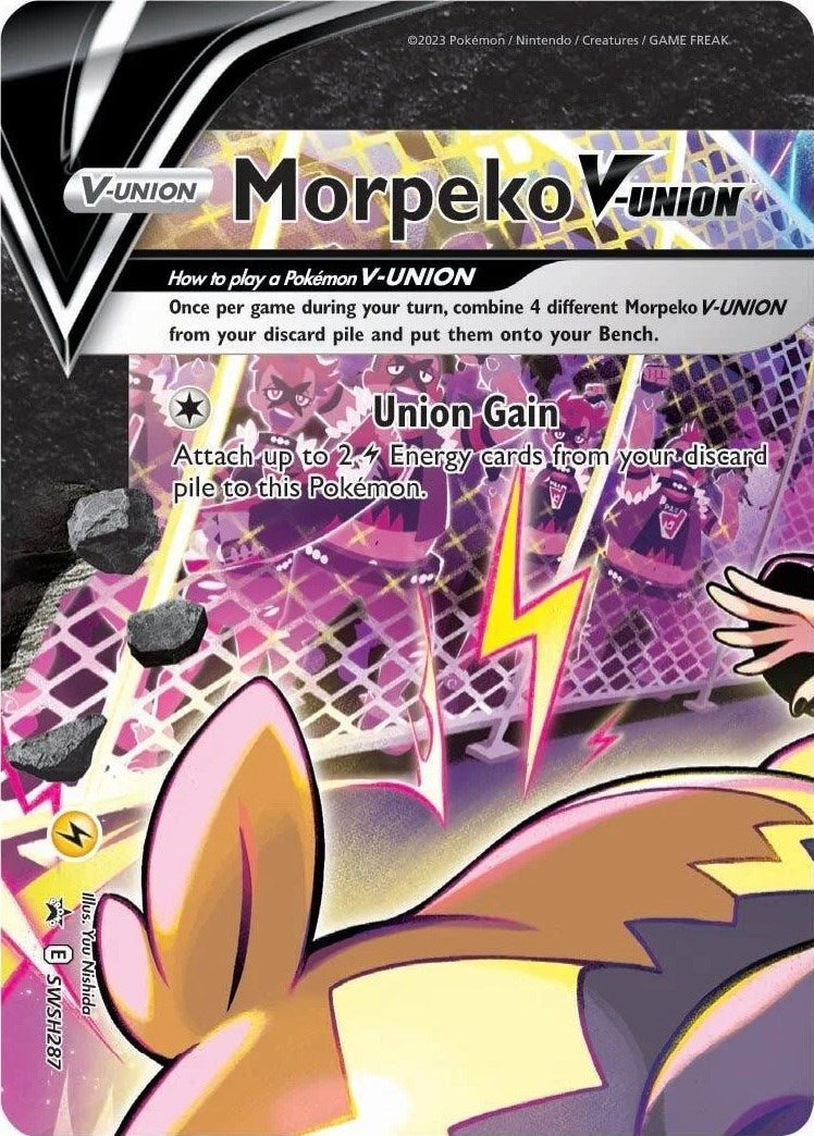 Morpeko V-Union (SWSH287) [Sword & Shield: Black Star Promos] | Devastation Store