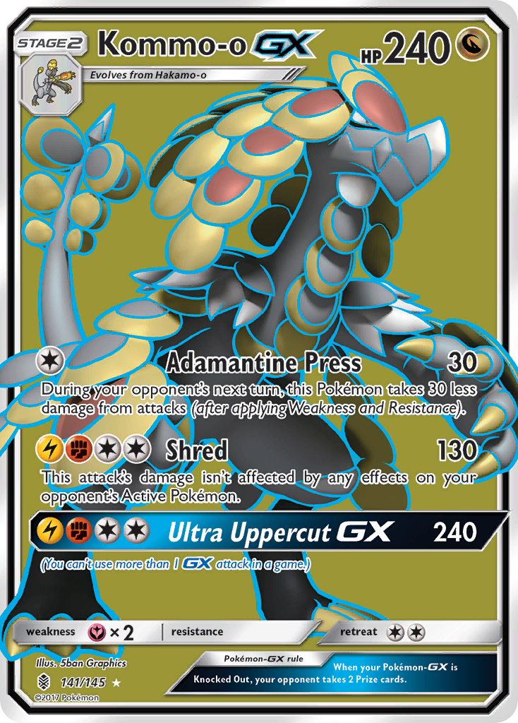 Kommo-o GX (141/145) [Sun & Moon: Guardians Rising] | Devastation Store