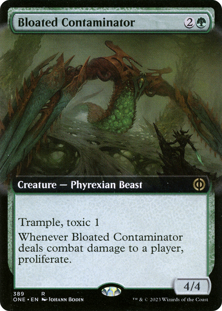 Bloated Contaminator (Extended Art) [Phyrexia: All Will Be One] | Devastation Store