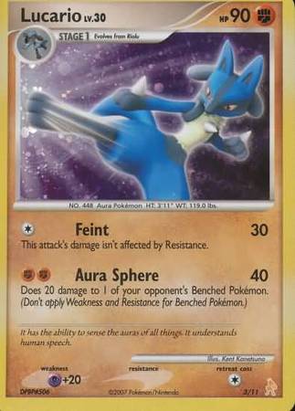 Lucario (3/11) [Diamond & Pearl: Trainer Kit - Lucario] | Devastation Store